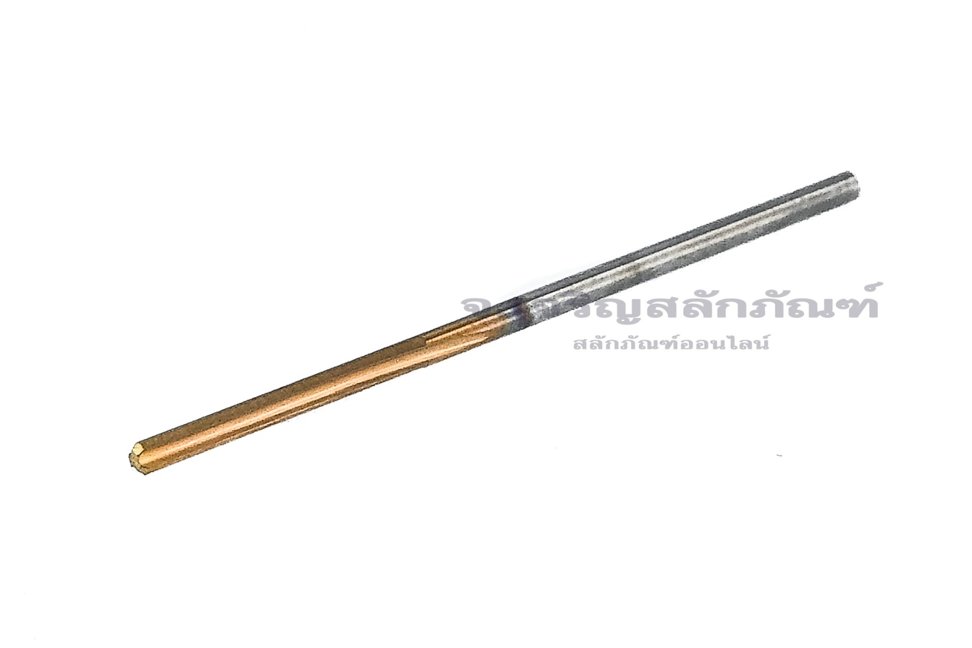 ดอกเจาะรีมเมอร์ ชนิดตรง เกลียวตรง ไฮสปีดชุบทอง HSS 1.4 mm (1.4x15x40) [H7 : 0.000 - 0.025 mm]